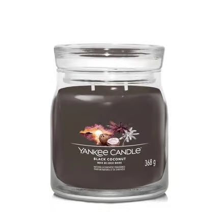 Bougie parfumée Yankee Candle Noix de Coco Noire – 368 g