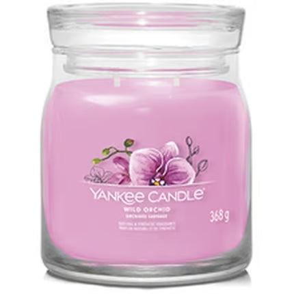 Bougie parfumée Yankee Candle Wild Orchid Signature – 368 g.