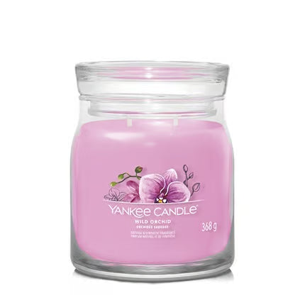 Bougie parfumée Yankee Candle Wild Orchid Signature – 368 g.